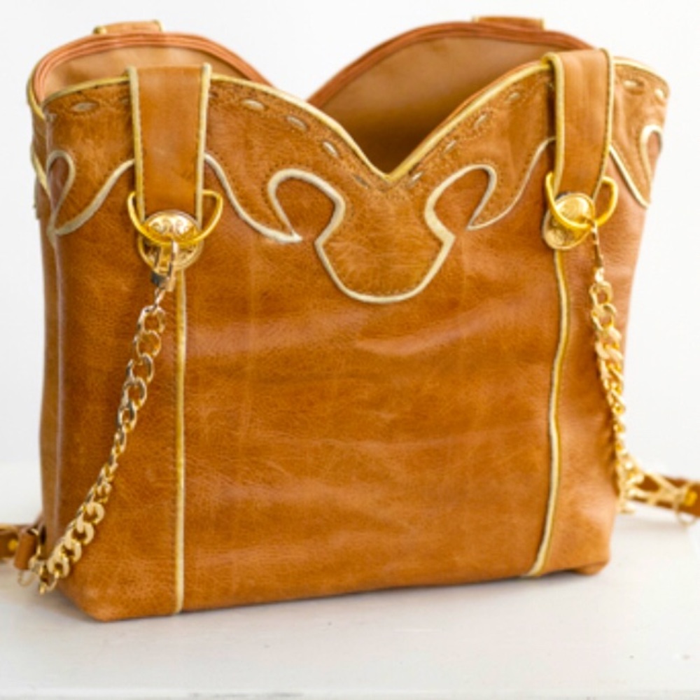 "Golden Prairie Saddle Bag"